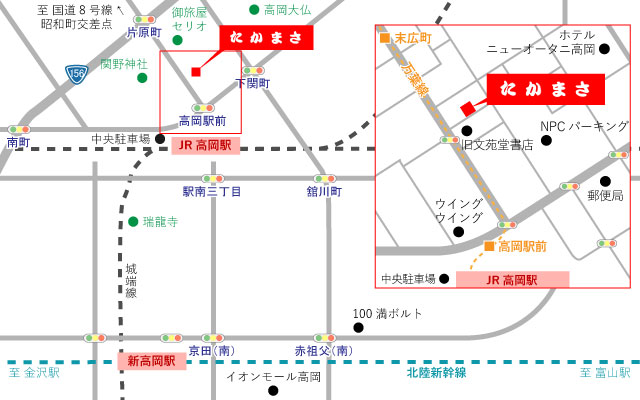 居酒屋たかまさの店舗詳細 アクセス 高岡市駅前の 居酒屋たかまさ 居酒屋たかまさの店舗詳細 アクセス 高岡市駅前の 居酒屋たかまさ